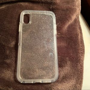 IPhone XR glitter otterbox symmetry